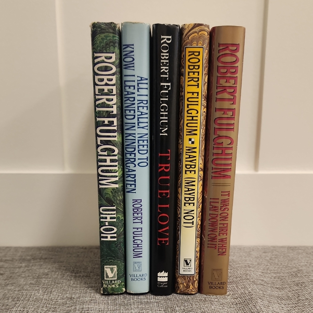 Robert Fulghum Hardcover Book Collection